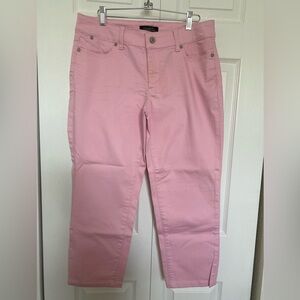 Talbots Pink Straight Leg Jeans with Pastel Hue